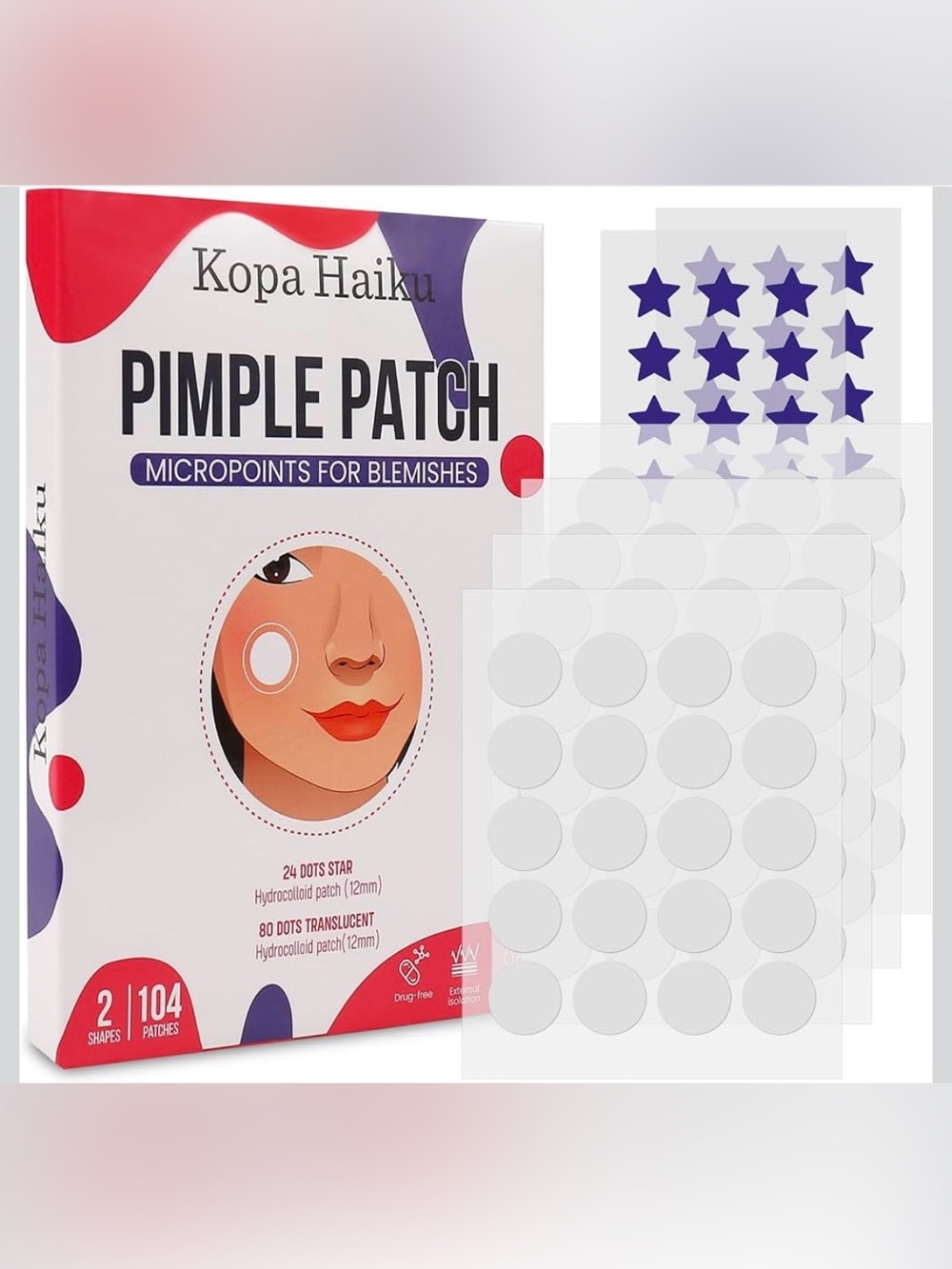 Pimple Patches: Pimple Patches for Face - Acne Patches for Face